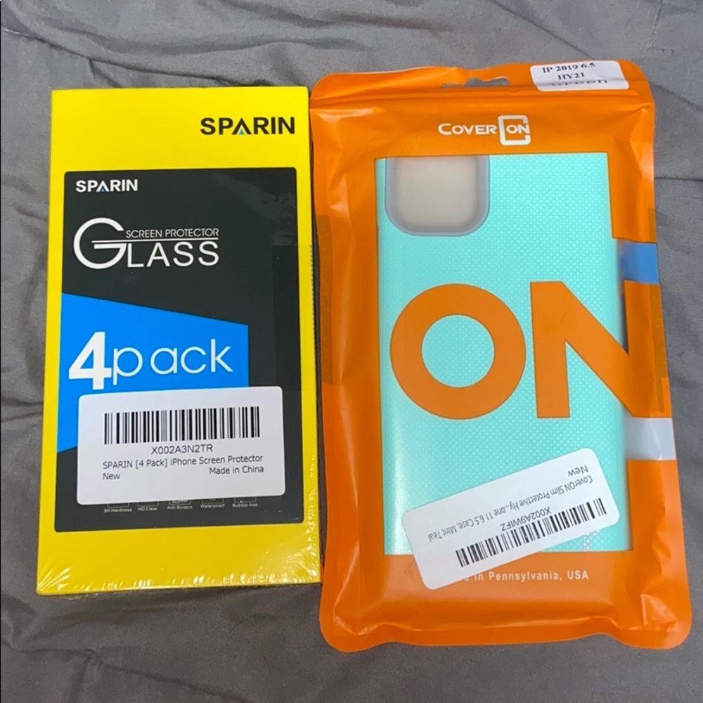 iPhone XS Max Case & Screen Protector Bundle